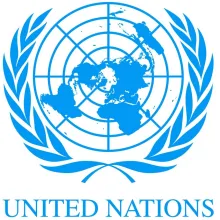 un logo white